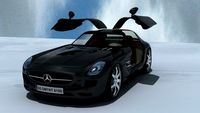 Mercedes sls amg sport car 3D Model