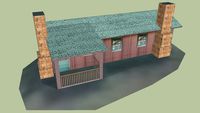 Zion Lodge cabin #4