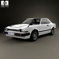 3D model of Honda Prelude 1978