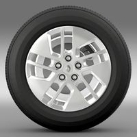 Renault Trafic wheel 20153d model