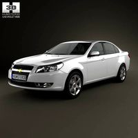 3D model of Chevrolet Epica (CN) 2012
