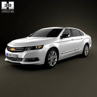 3D model of Chevrolet Impala 2014