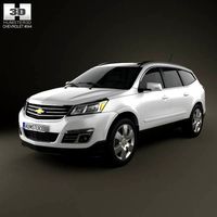 3D model of Chevrolet Traverse 2013