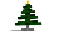 container christmass tree