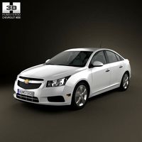 3D model of Chevrolet Cruze (J300) 2011