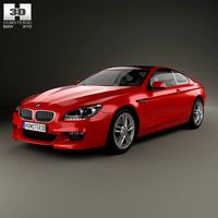 3D model of BMW M6 (F13) Coupe 2012
