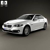3D model of BMW 5 Series (F10) sedan 2014