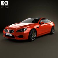 3D model of BMW M6 Coupe (F13) 2013