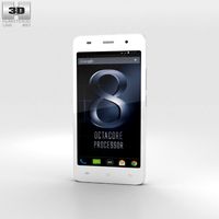 3D model of Lava Iris X8 White