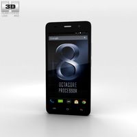 3D model of Lava Iris X8 Black