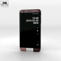 3D model of Kyocera Infobar A03 Mocha Brown
