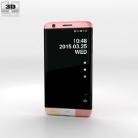 3D model of Kyocera Infobar A03 Sakura Iro