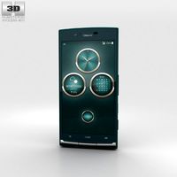 3D model of Kyocera Urbano V02 Green