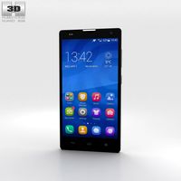 3D model of Huawei Honor 3C 4G White