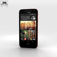 3D model of HTC Desire 612 Black