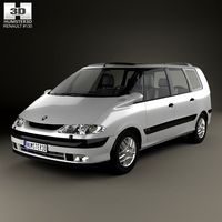 3D model of Renault Espace 1996