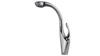Vuelo Chrome Single Handle Hi-Arch Pull Out Kitchen Faucet by Brizo 63255LF-PC