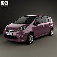 3D model of Perodua Alza 2009