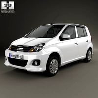 3D model of Perodua Viva 2009