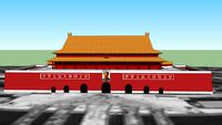天安门广场最新修改版 The newest Tian'anmen Square