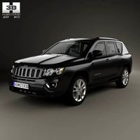 3D model of Jeep Compass 2013