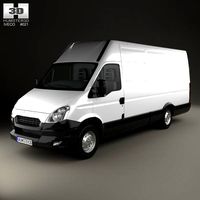 3D model of Iveco Daily Panel Van H2 2011