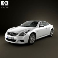 3D model of Infiniti Q60 (G37) Coupe
