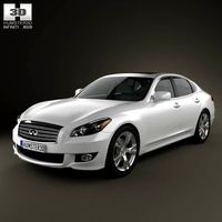 3D model of Infiniti M 2011