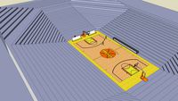 salt Lake Frenzy Basketball court