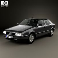3D model of Fiat Croma (154) 1993