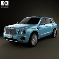 3D model of Bentley EXP 9 F 2012