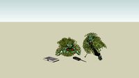Sniper with spotter in ghillie suit