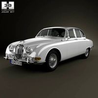 3D model of Jaguar S-Type 1963