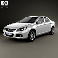 3D model of JAC Heyue 2009