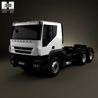 3D model of Iveco Trakker Tractor 2012