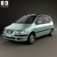 3D model of Hyundai Matrix (Lavita) 2001