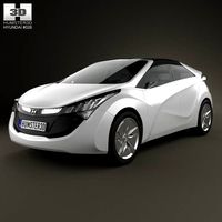 3D model of Hyundai Blue-Will 2010