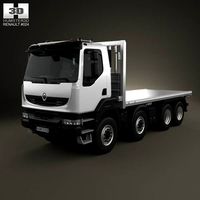 3D model of Renault Kerax Beavertail Plant 2011