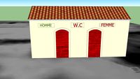 W.C de gare