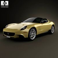 3D model of Ferrari P540 Superfast Aperta 2010