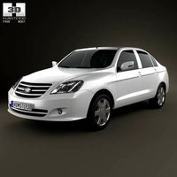 3D model of FAW Xiali N5 2012