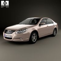 3D model of BYD G6 TID 2012