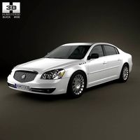 3D model of Buick Lucerne 2011