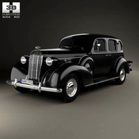 3D model of Buick Roadmaster 1936