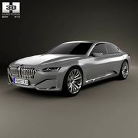 3D model of BMW Vision Future Luxury 2014