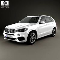 3D model of BMW X5 M Sport Package (F15) 2014