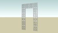 Chinese Door Frame