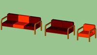 SOFA, LOVE SEAT, CHAIR