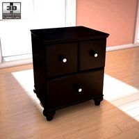 3D model of Ashley Jaidyn Nightstand