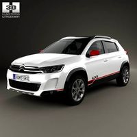 3D model of Citroen C-XR 2014